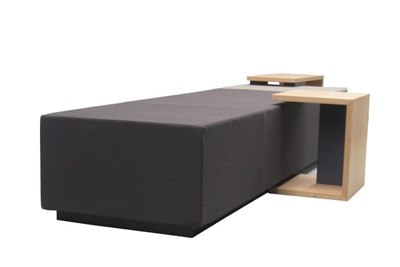 Loungesitz oder Loungebank Bilbao