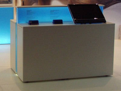 PC Tisch Promotiontheke Carsten