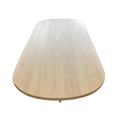 XXL Konferenztisch Eiche Weiß lasiert 3m